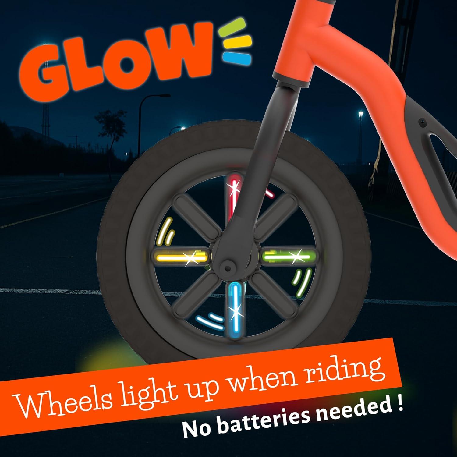 Bicicleta de Equilibrio Chillafish Charlie Naranja 25.4 cm