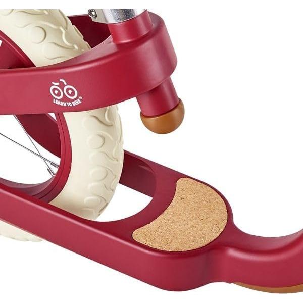 Bicicleta de Equilibrio Hape Levántate y Ve - Roja, 3 años+