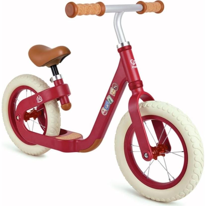 Bicicleta de Equilibrio Hape Levántate y Ve - Roja, 3 años+