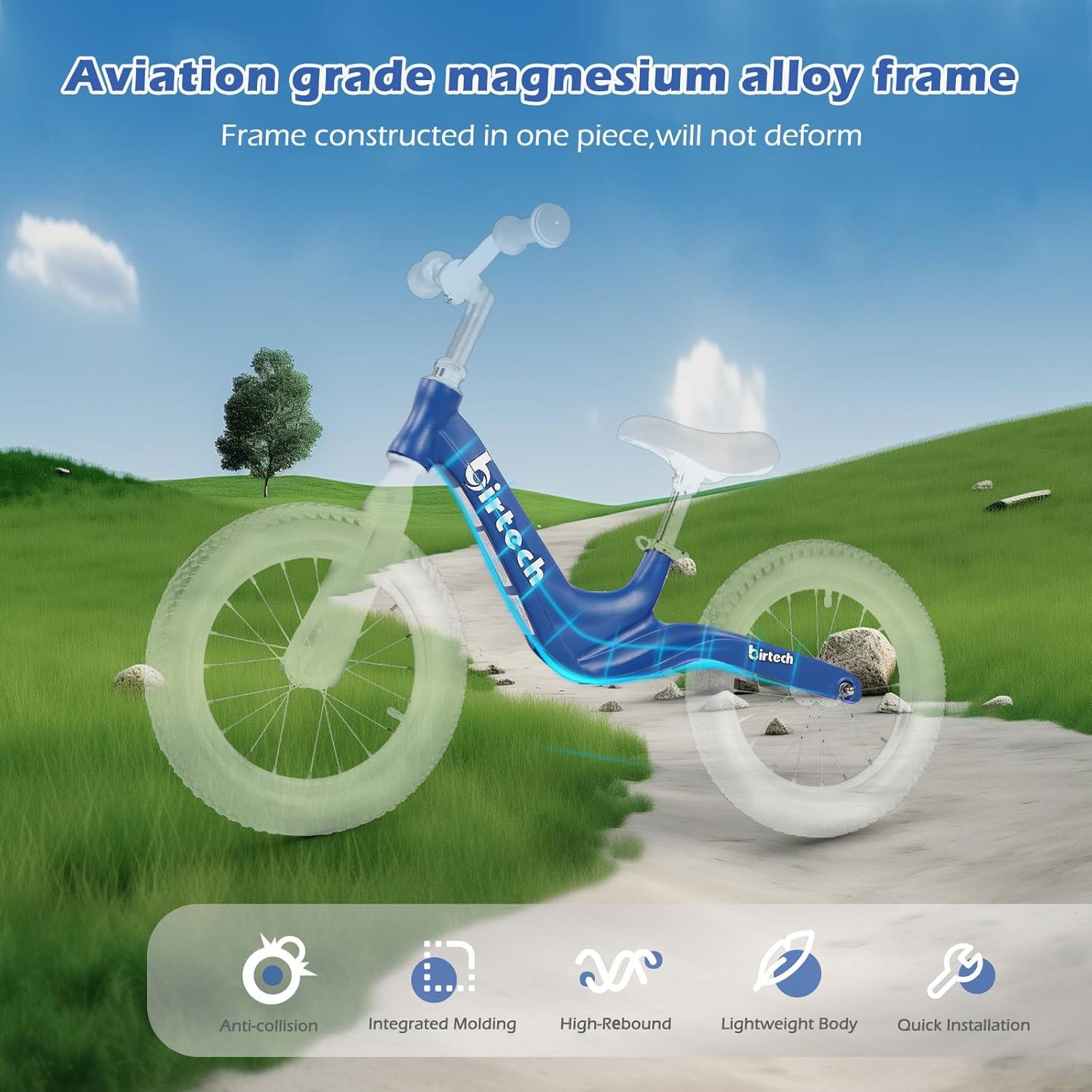 Bicicleta de Equilibrio Birtech JX0430022-NEW 14" Azul