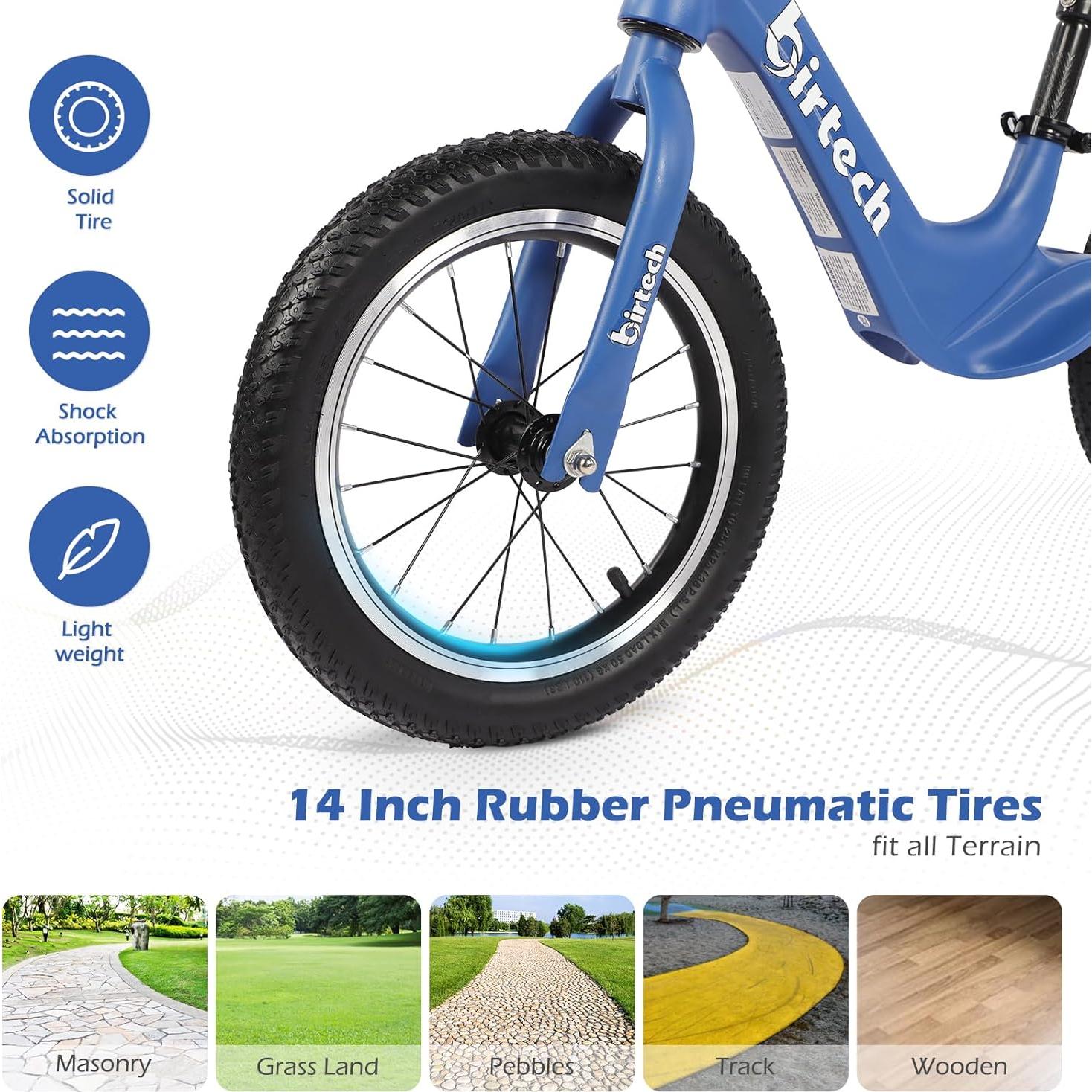 Bicicleta de Equilibrio Birtech JX0430022-NEW 14" Azul