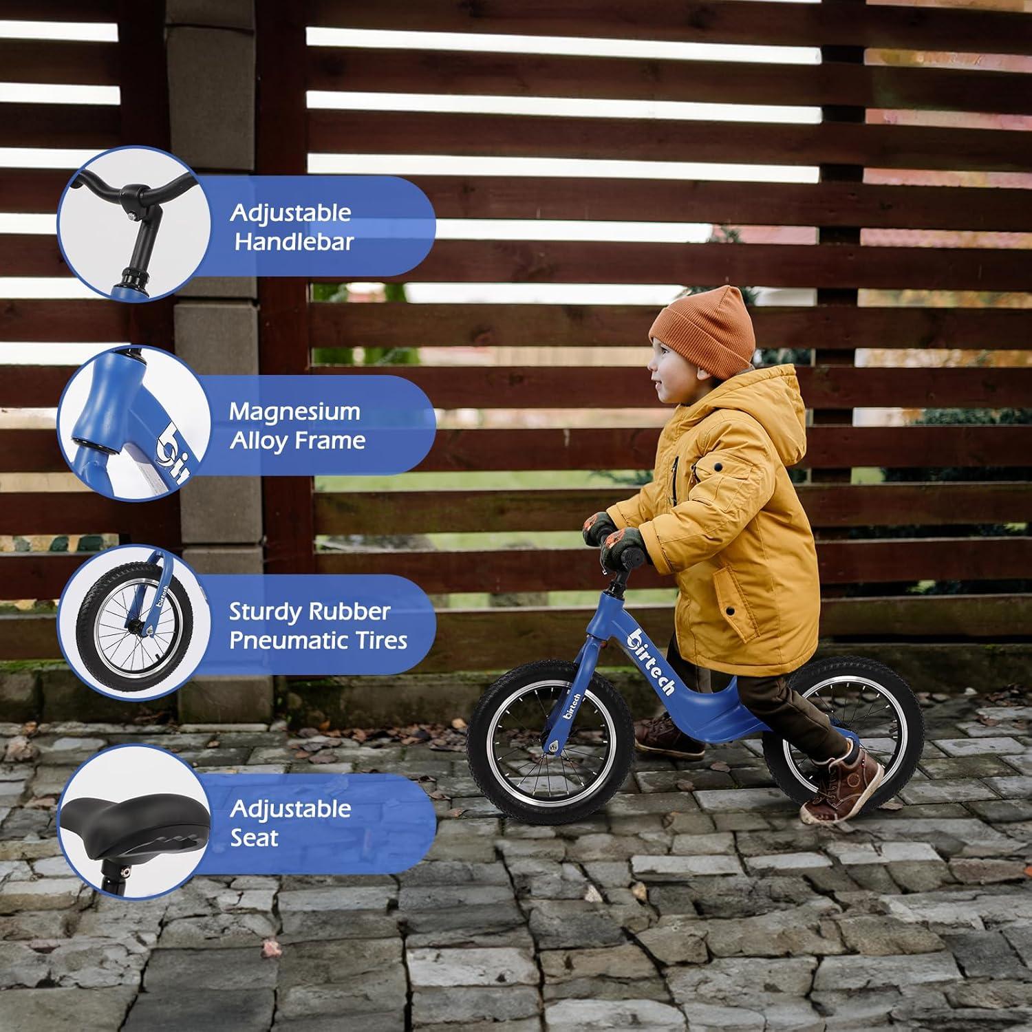 Bicicleta de Equilibrio Birtech JX0430022-NEW 14" Azul