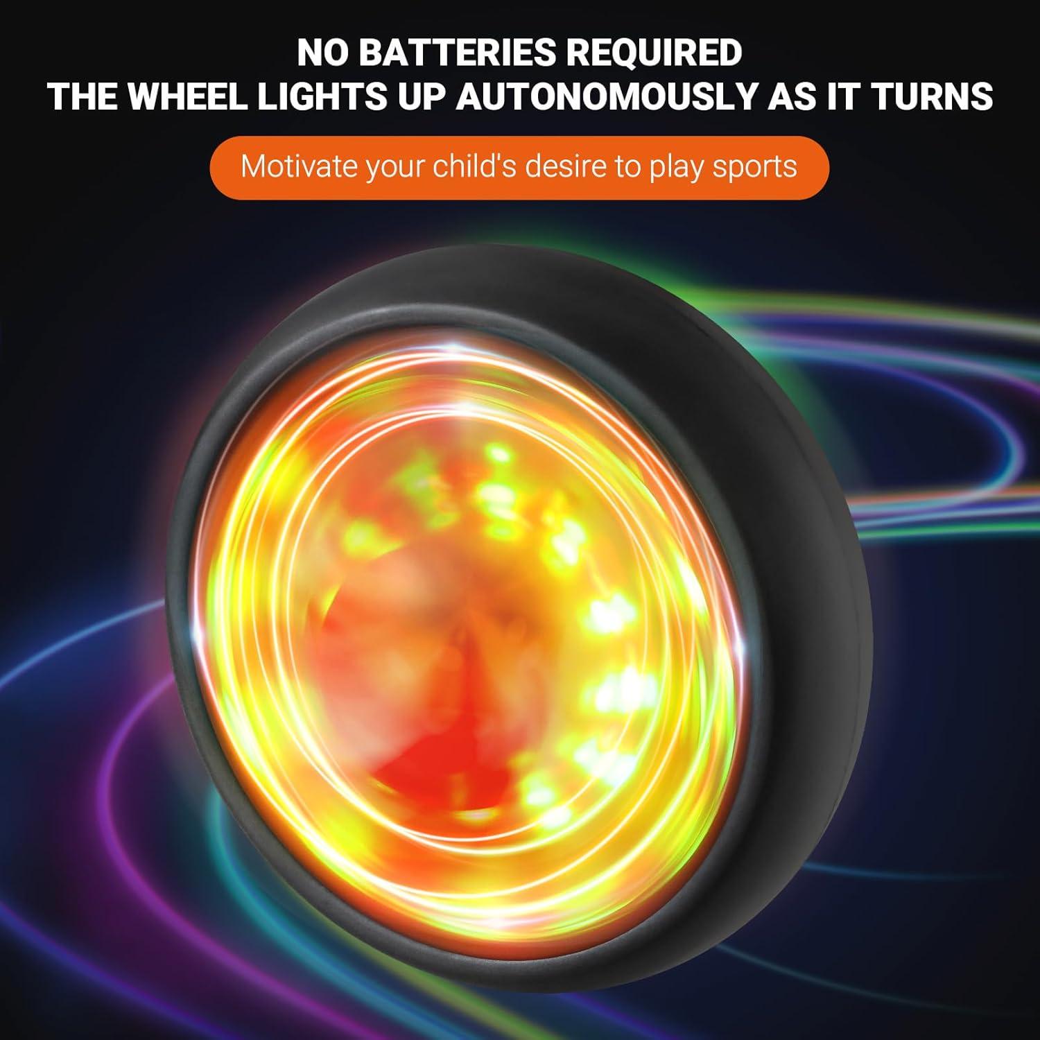 Bicicleta de Equilibrio AmazingJoy para Niños 1-3 Años con Luz