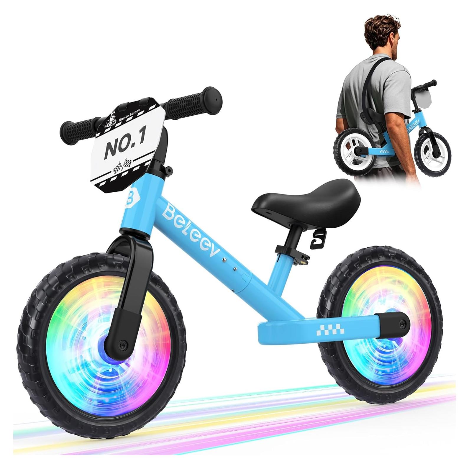 Bicicleta de Equilibrio BELEEV C3 para Niños 2-6 Años 12"