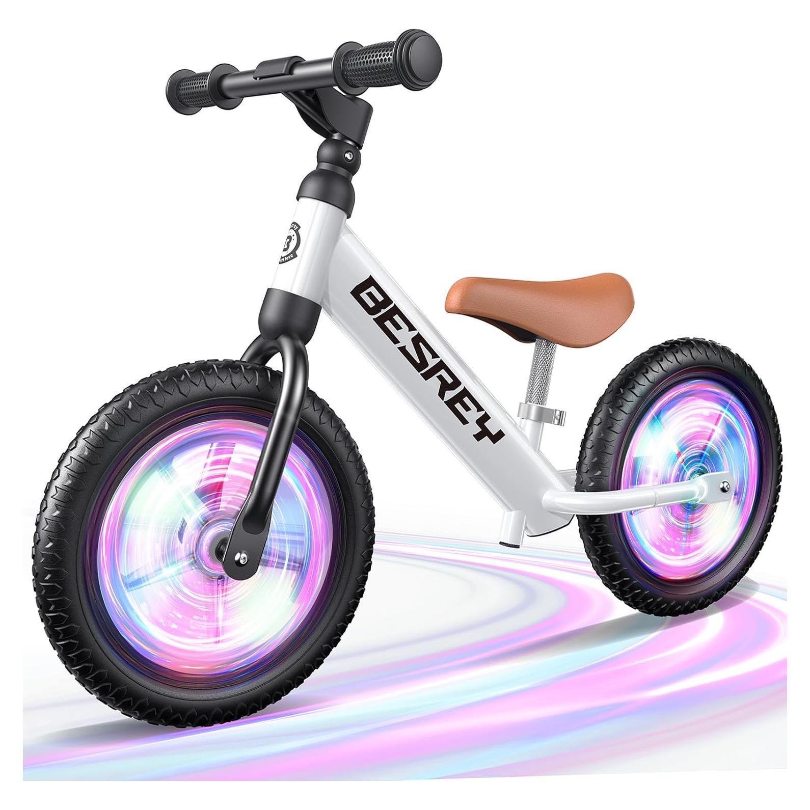 Bicicleta de Equilibrio besrey para Niños 2-5 Años, Ruedas 30 cm