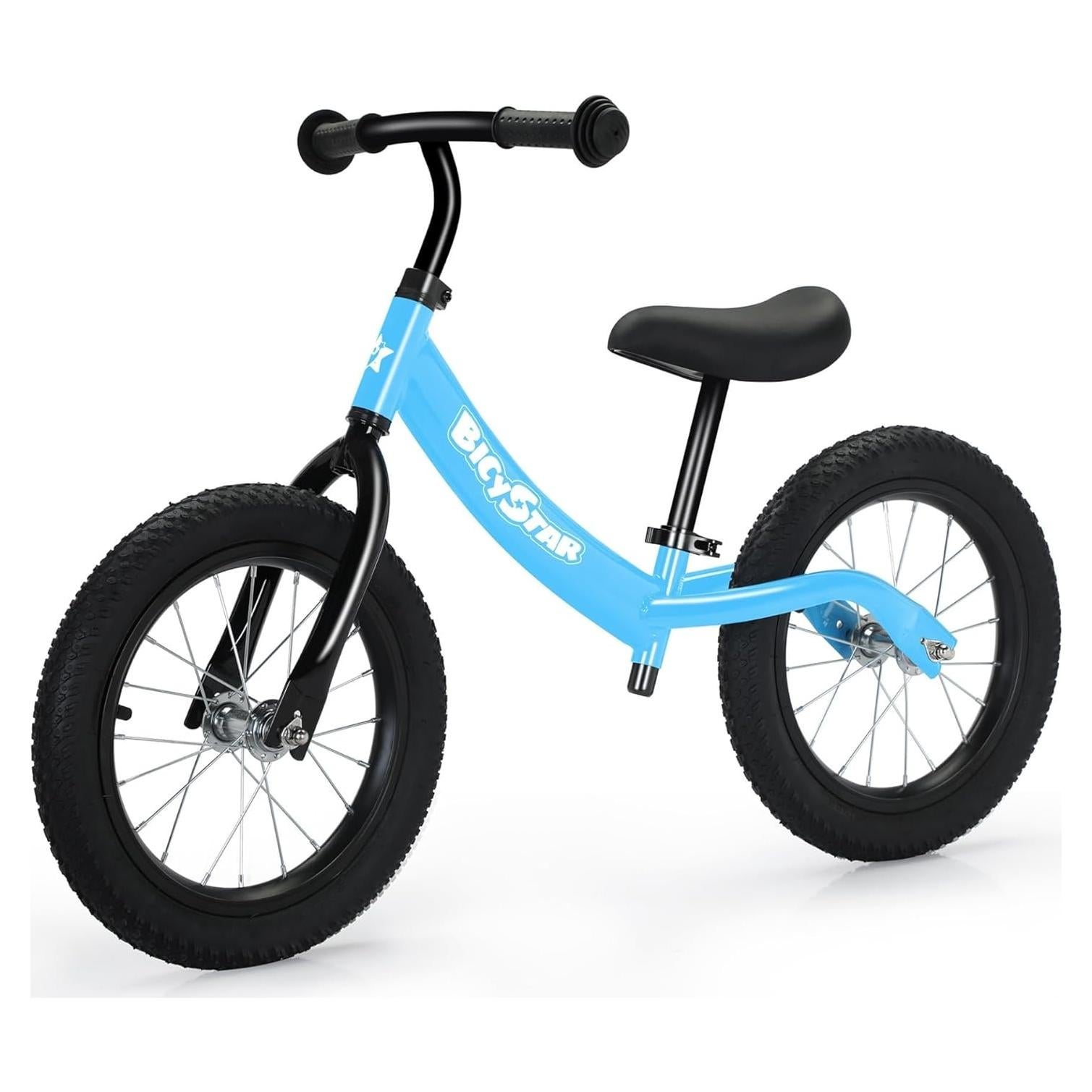 Bicicleta de Equilibrio Bicystar 14" Azul para Niños 3-6 Años