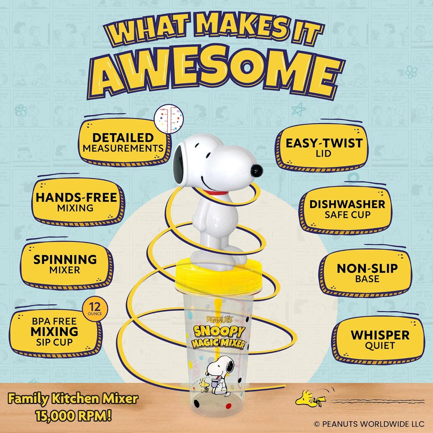 Mezclador de Bebidas Swirly Heads MAGIC MIXER 0.35L Seguro Niños