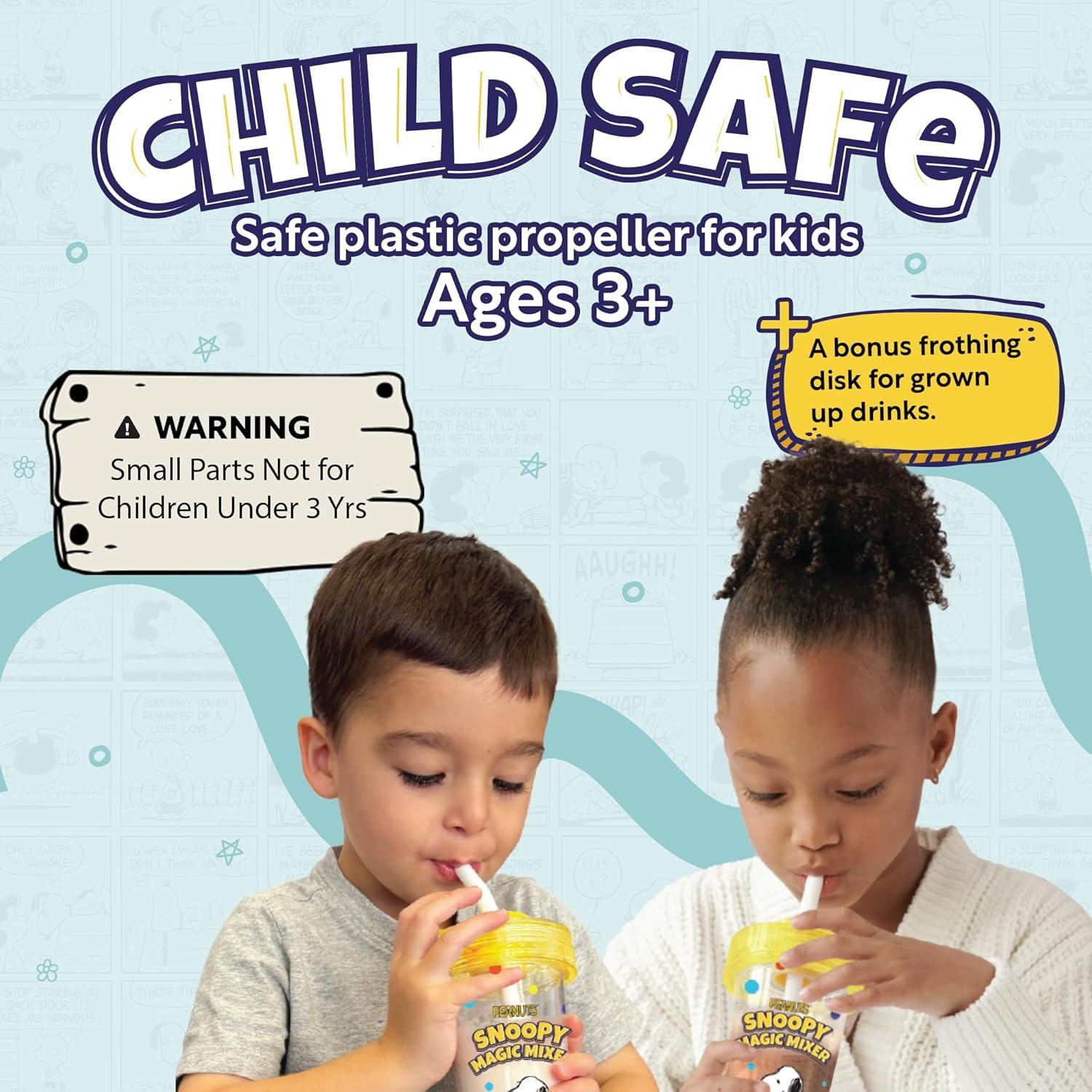 Mezclador de Bebidas Swirly Heads MAGIC MIXER 0.35L Seguro Niños