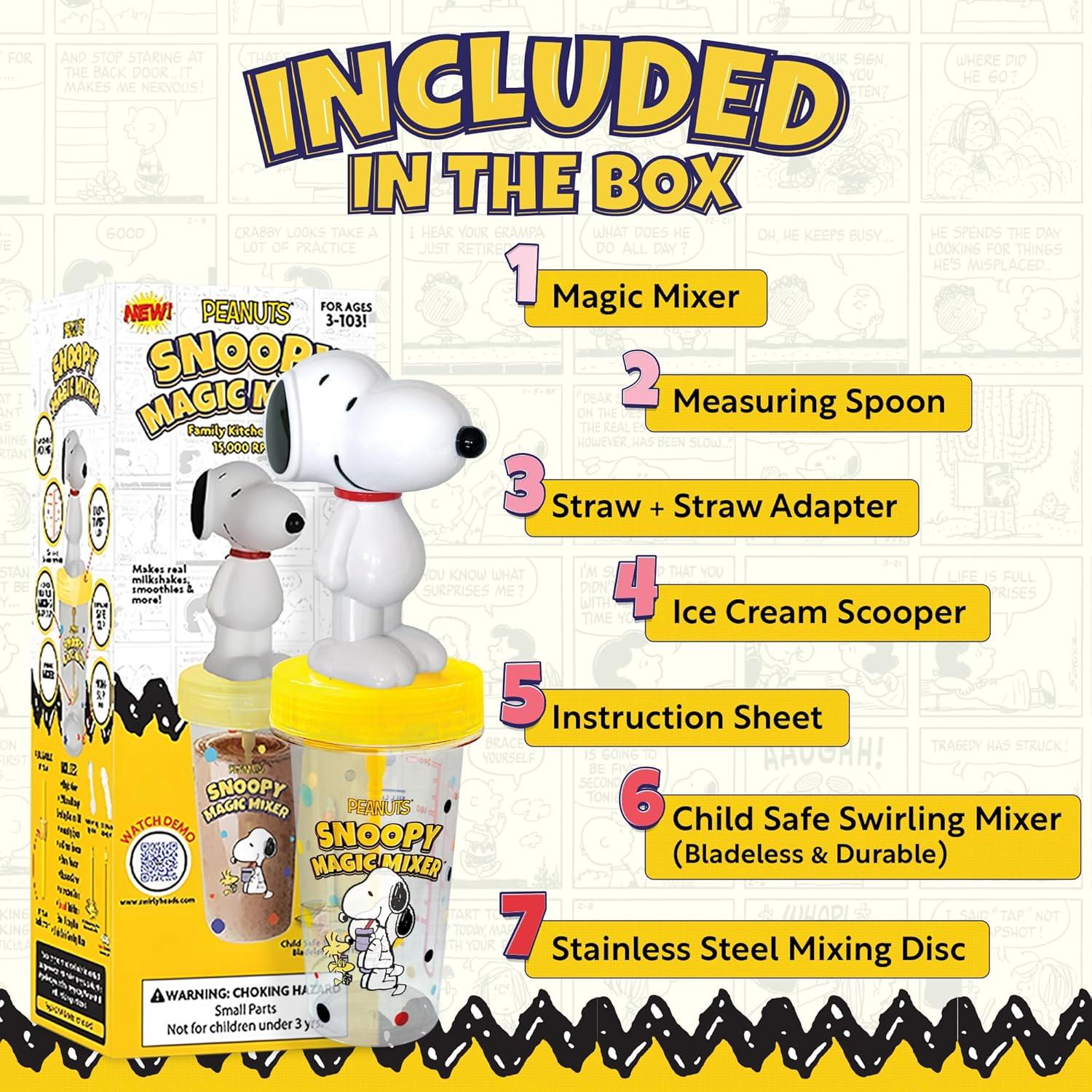 Mezclador de Bebidas Swirly Heads MAGIC MIXER 0.35L Seguro Niños