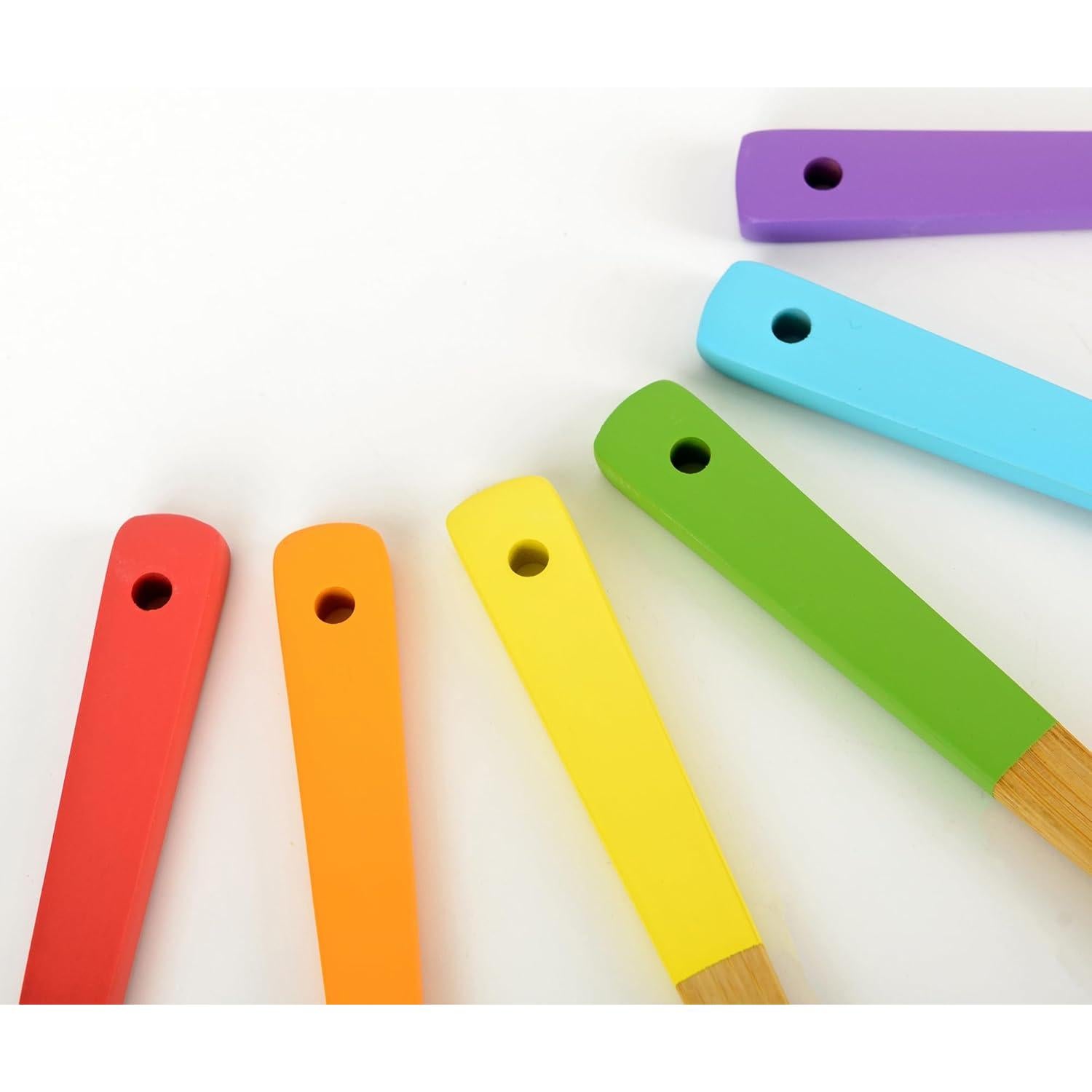 Juego de Utensilios de Cocina de Bambú Lotus World 6 Piezas