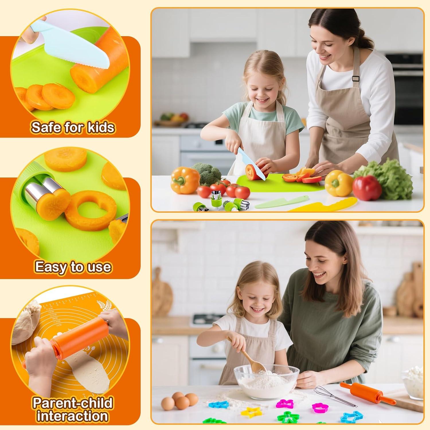 Set de Cocina Montessori para Niños EFO SHM 52 Piezas