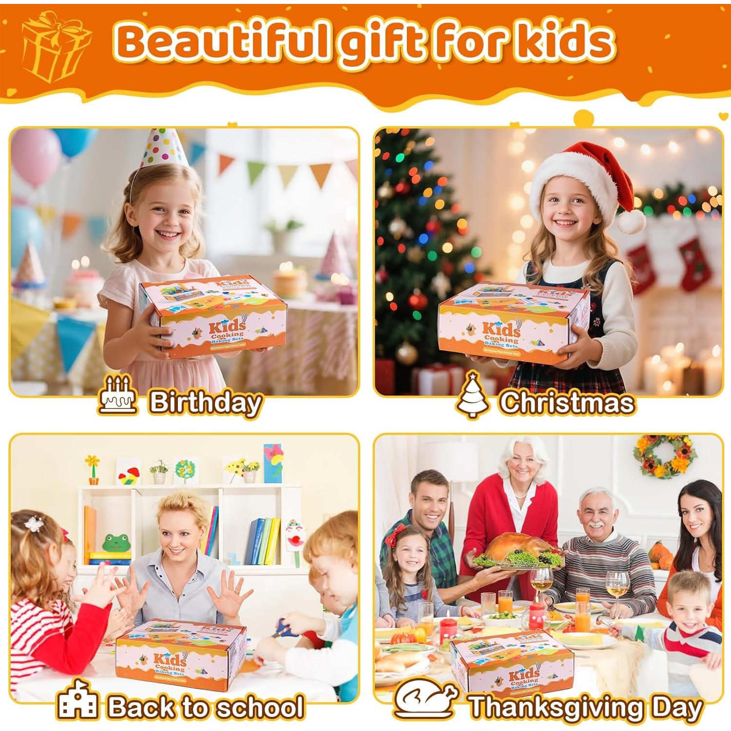 Set de Cocina Montessori para Niños EFO SHM 52 Piezas