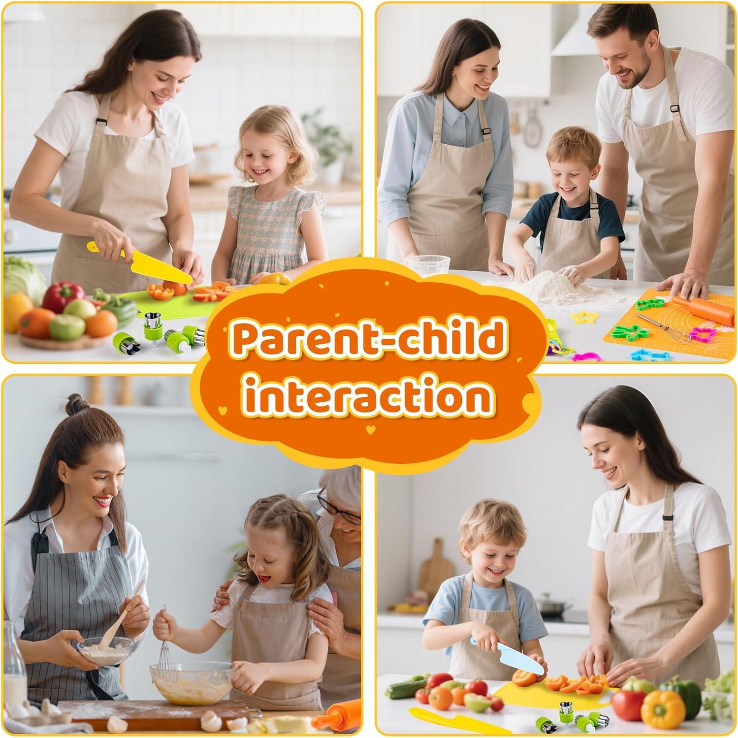 Set de Cocina Montessori para Niños EFO SHM 52 Piezas