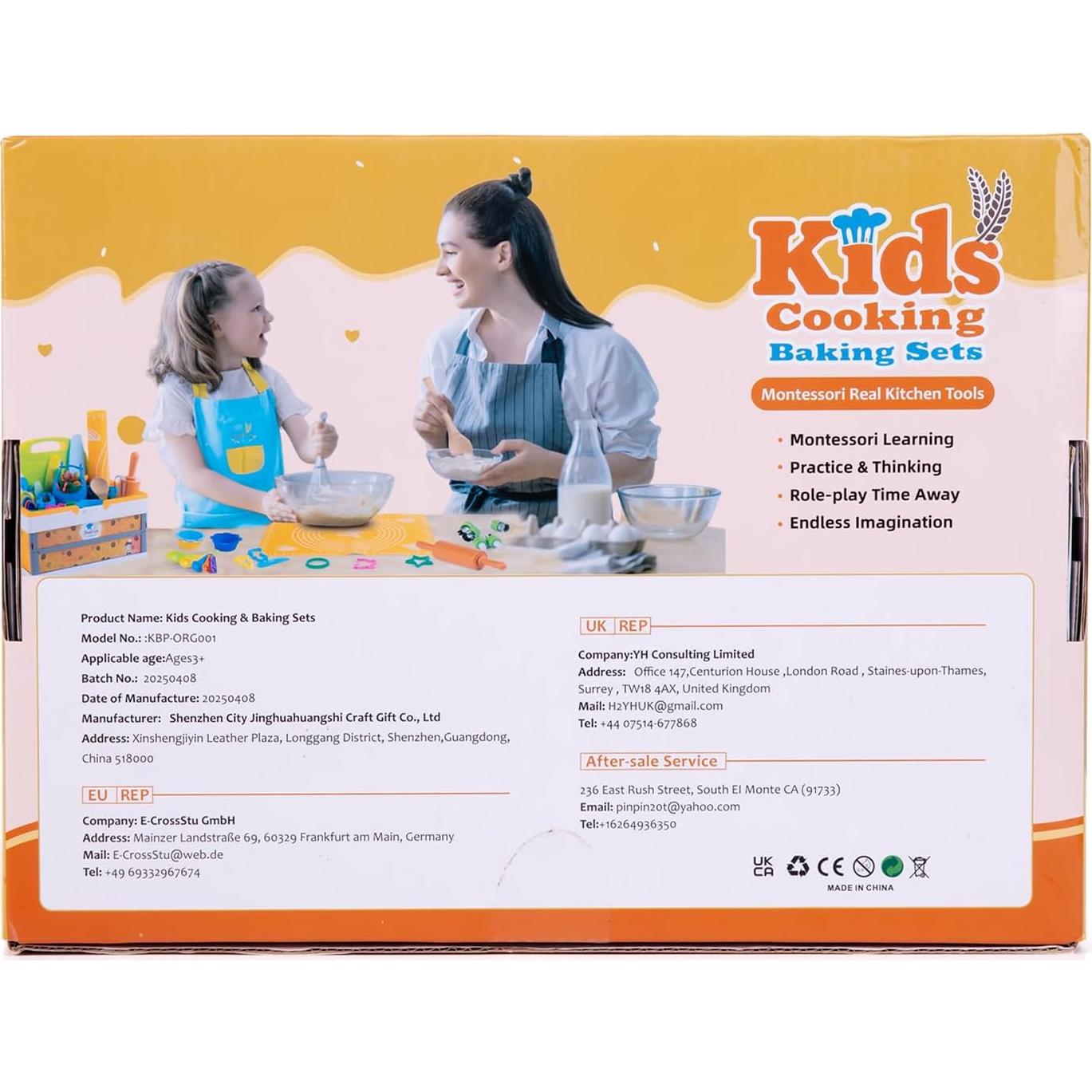 Set de Cocina Montessori para Niños EFO SHM 52 Piezas