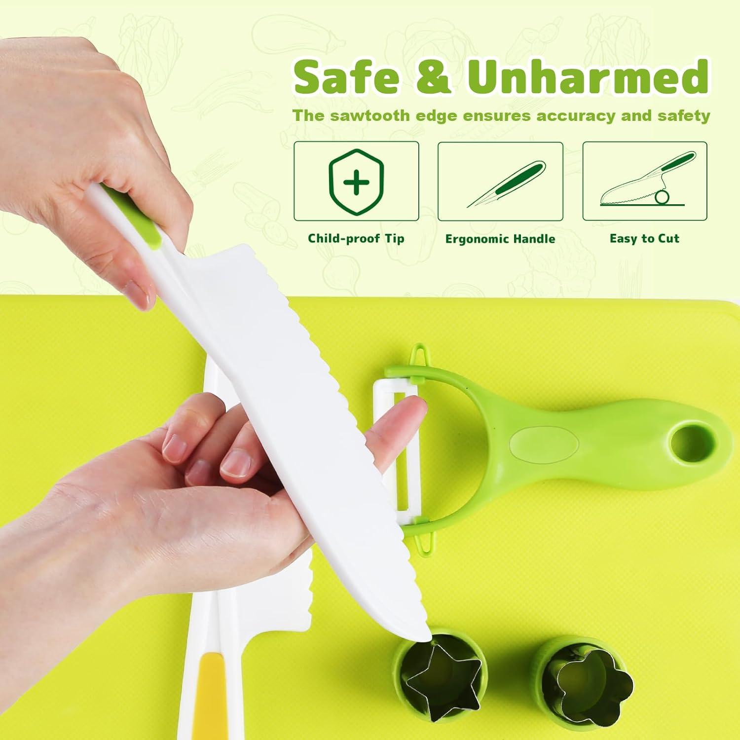 Juego de Cuchillos Montessori para Niños CMY-EZREN 7 Piezas