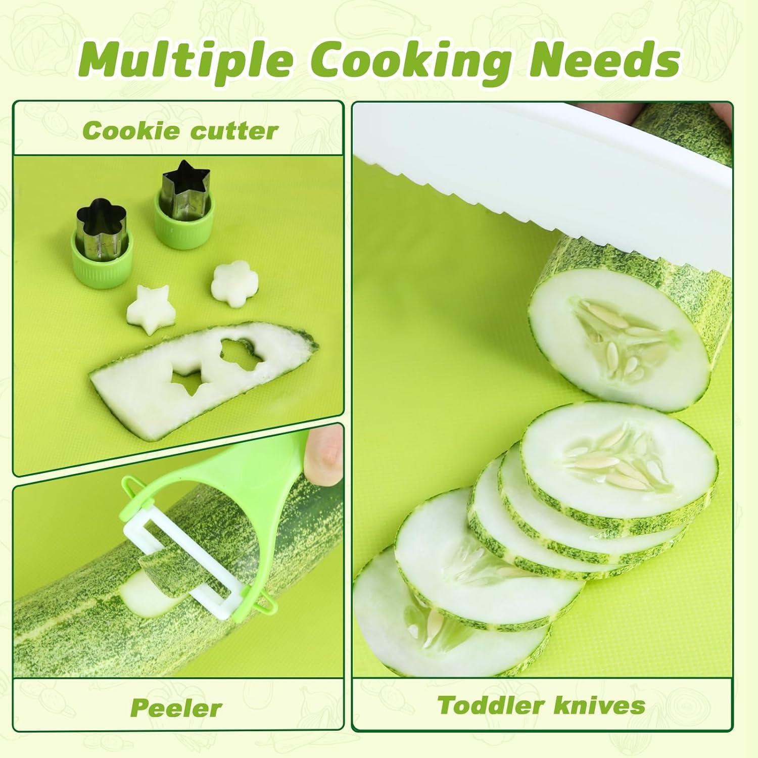 Juego de Cuchillos Montessori para Niños CMY-EZREN 7 Piezas