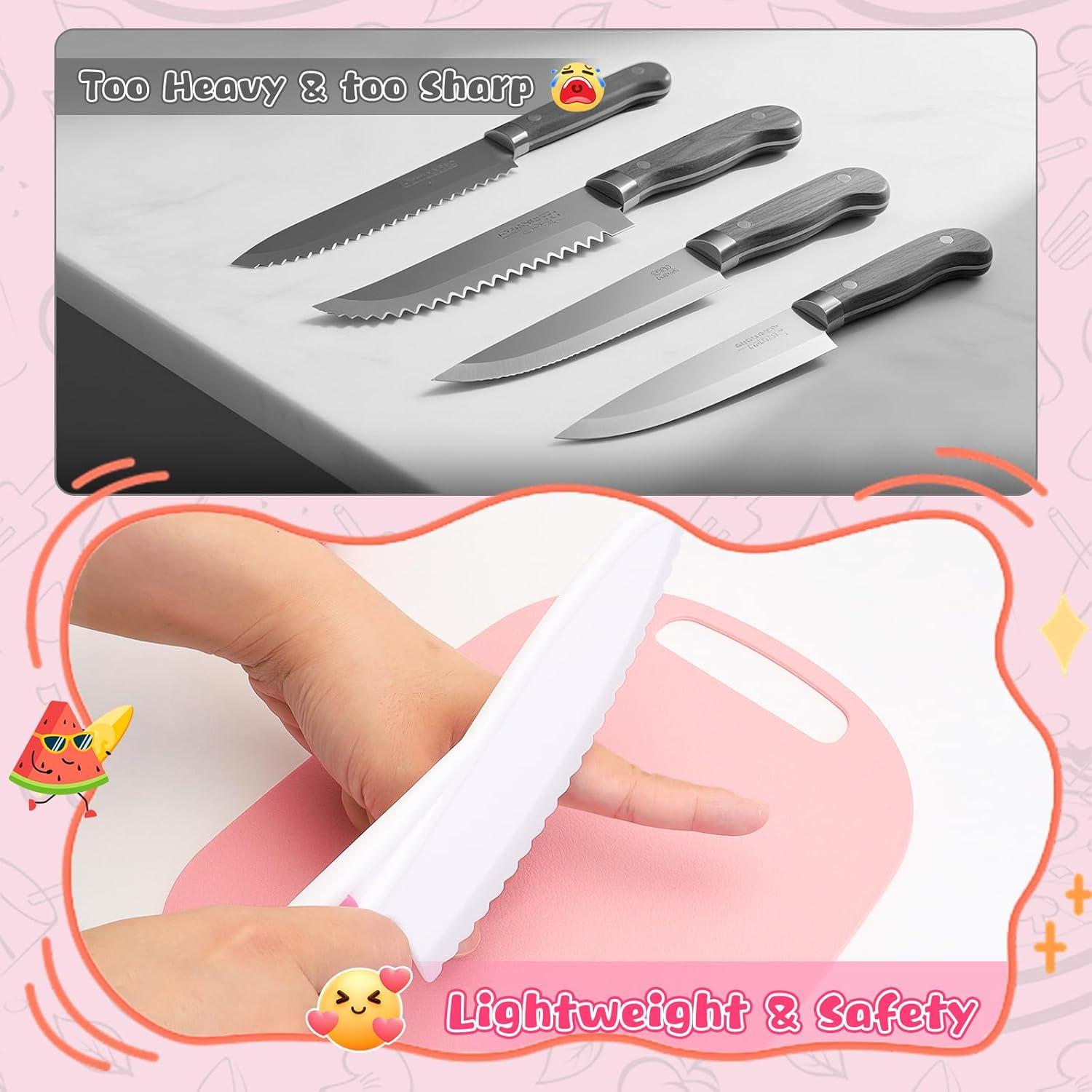 Juego de cuchillos Montessori para niños 27 piezas MPQMPQ