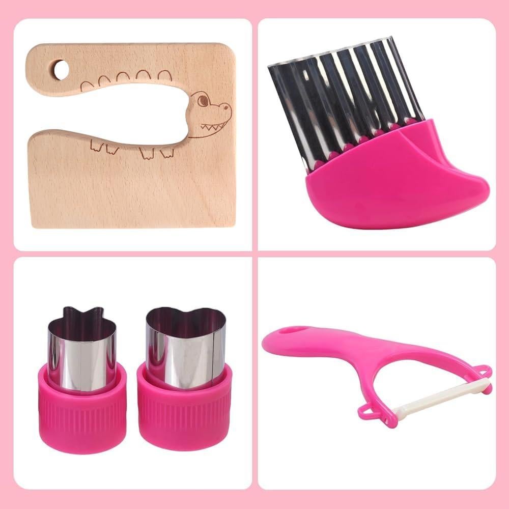 Conjunto de Juguetes de Cocina Montessori para Niños - 13 Piezas