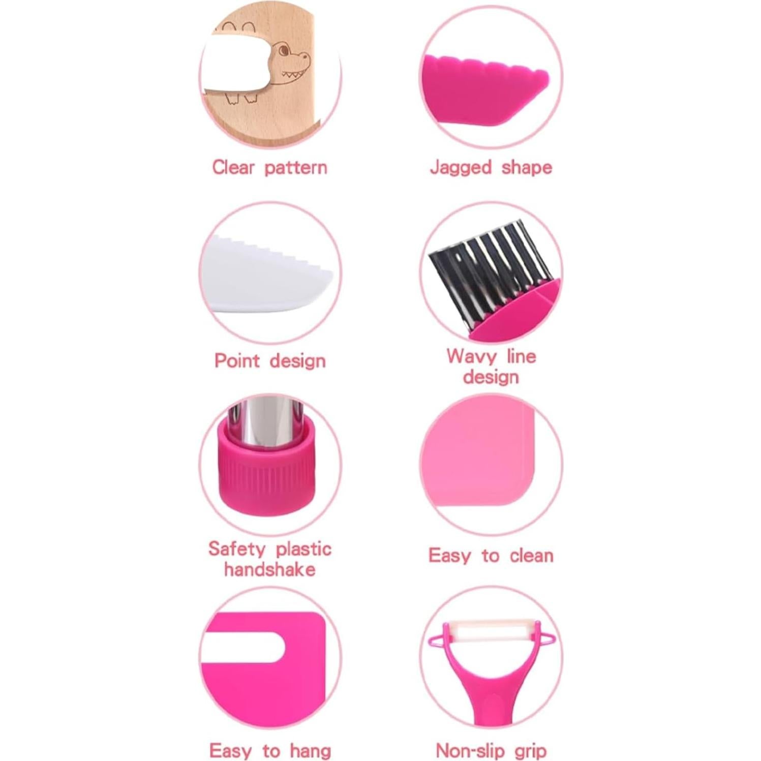 Conjunto de Juguetes de Cocina Montessori para Niños - 13 Piezas