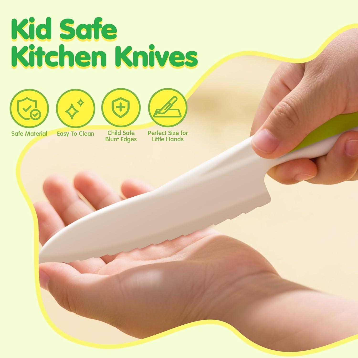 Juego de cuchillos Montessori para niños VVSBPL 36 piezas