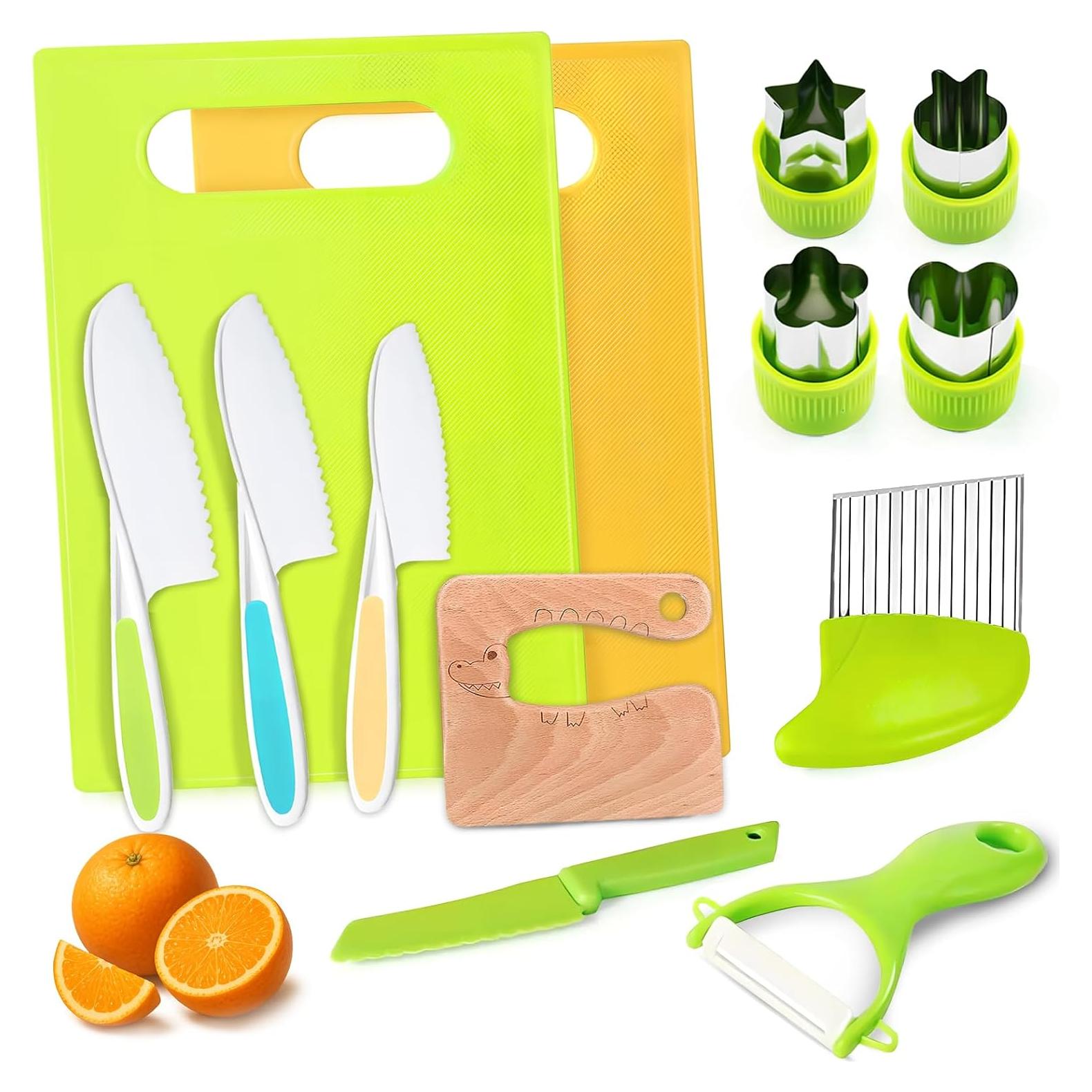 Juego de cuchillos Montessori para niños - 13 piezas YONSEN