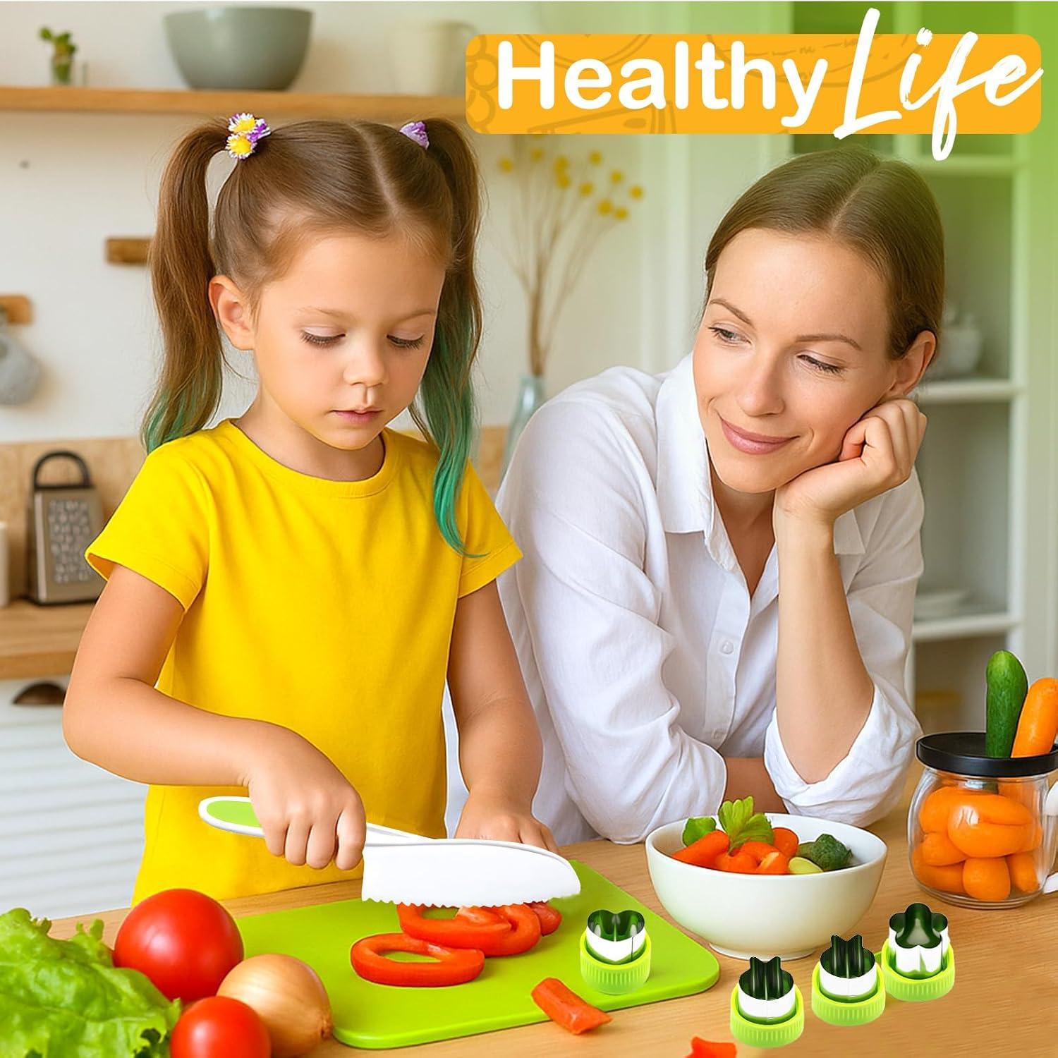 Juego de cuchillos Montessori para niños - 13 piezas YONSEN