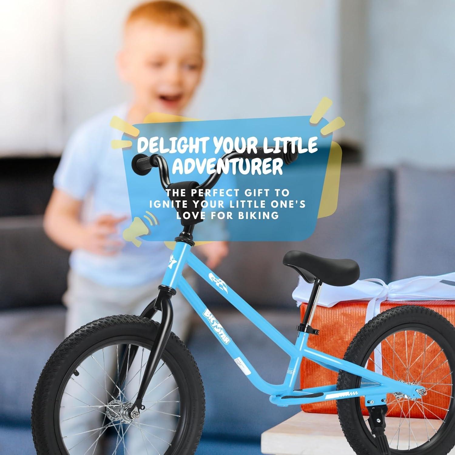 Bicicleta de Equilibrio BICYSTAR 16" Ajustable para Niños