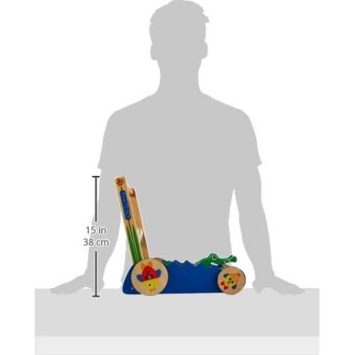 Caminador de madera Melissa & Doug con caimanes y actividades