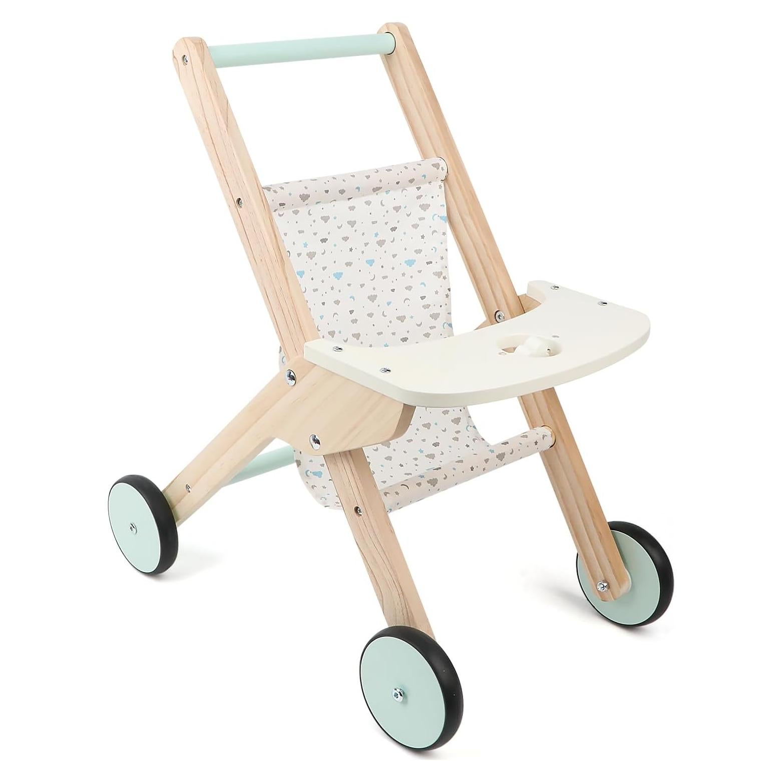 Andador de Madera Canuan para Bebés 50 cm con Ajuste de Velocidad