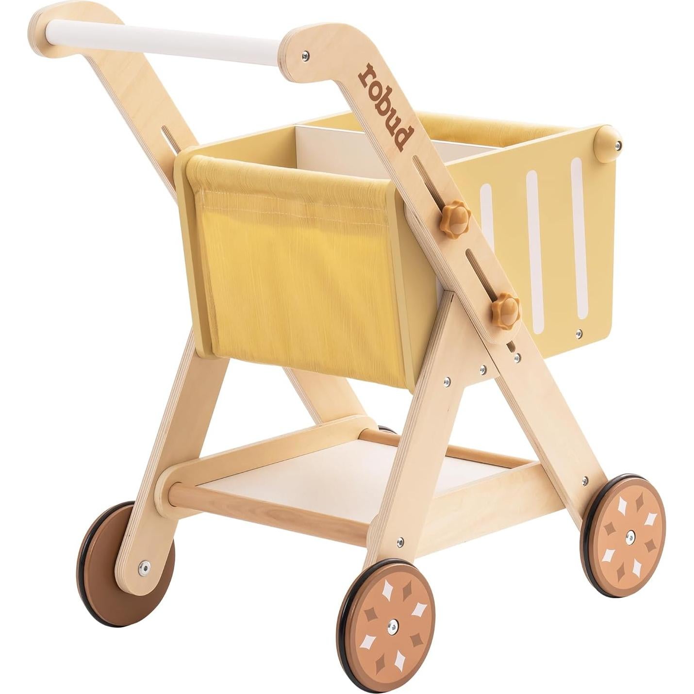 Carro de Juguete Andador de Madera Ajustable Rey del Bosque