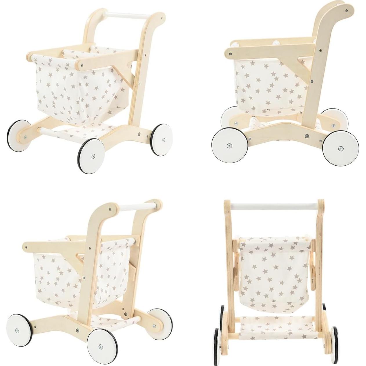 Carrito de Muñecas labebe HY1810009-BLW-GWC 2-en-1 Andador
