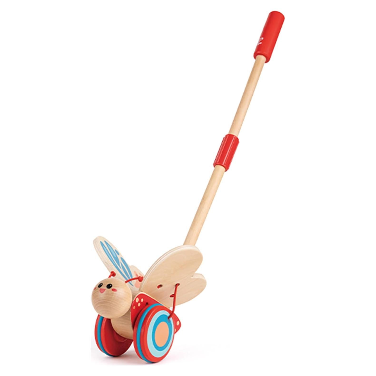 Juguete de empuje y tirón Hape Mariposa 56.4x14.7 cm