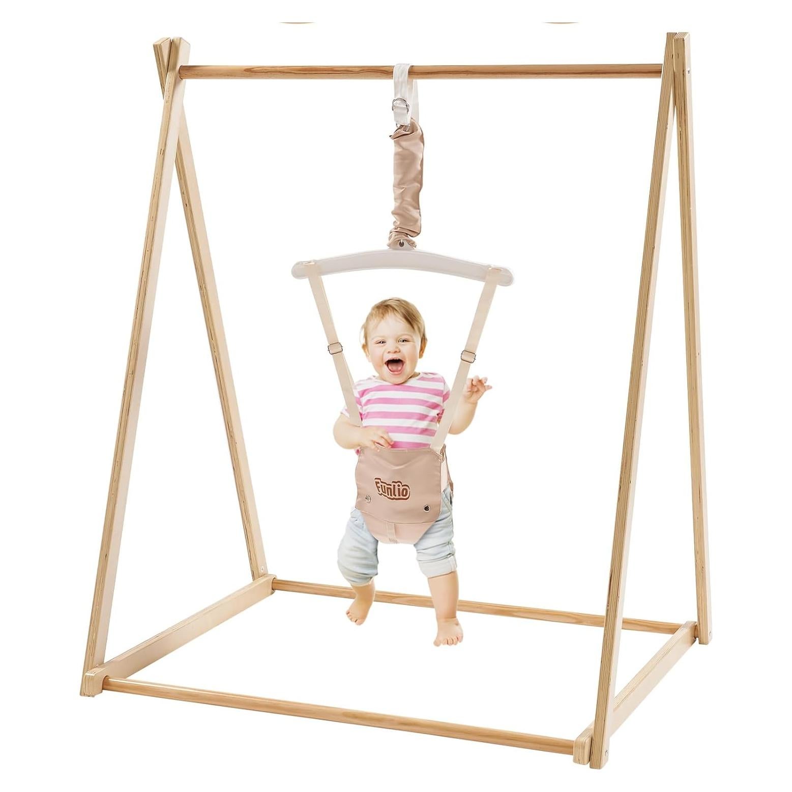 Saltador de Madera Montessori FUNLIO para Bebés 6-36 Meses