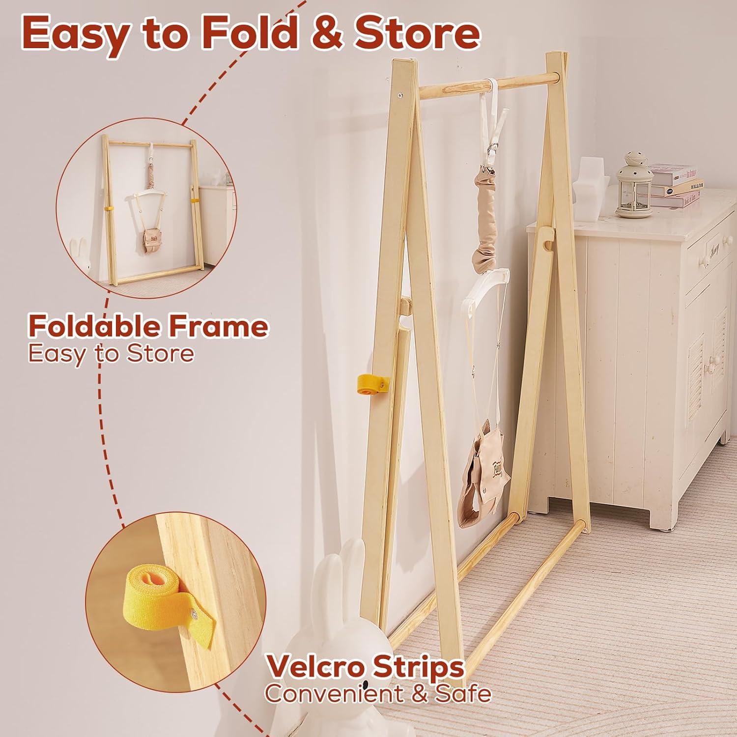 Saltador de Madera Montessori FUNLIO para Bebés 6-36 Meses