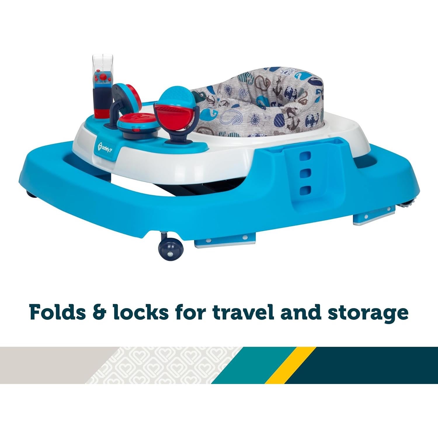 Andador de Desarrollo Safety 1st Listo, Listo, Camina! Teal