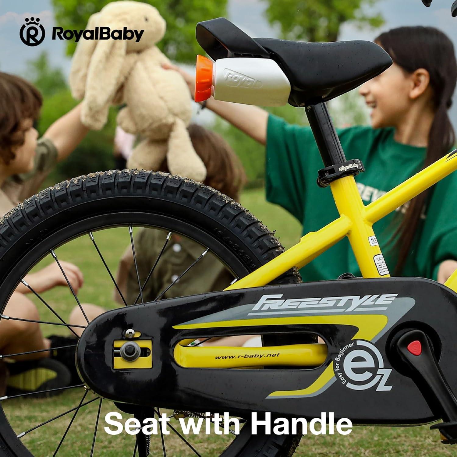 Bicicleta RoyalBaby EZ 16" para Niños - Equilibrio y Pedal