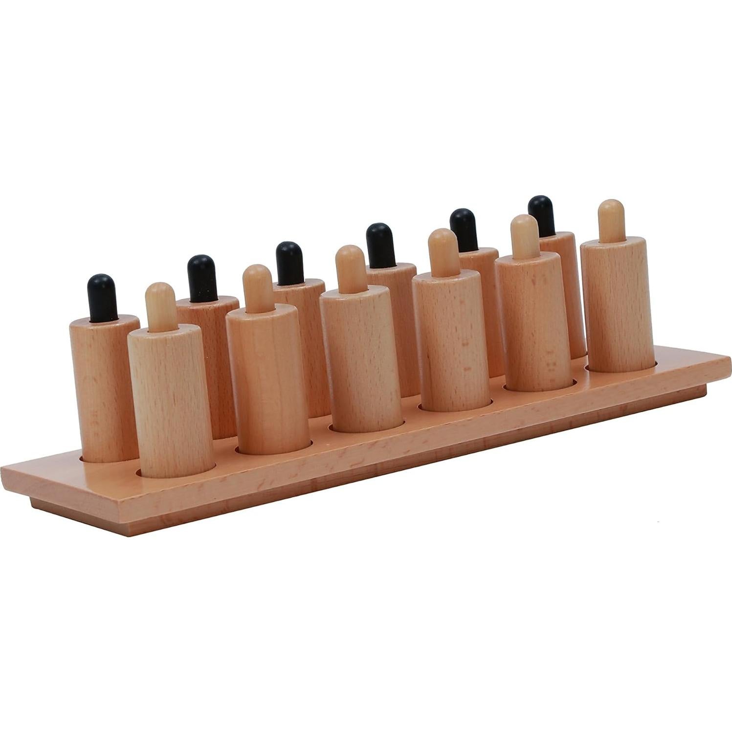 Cilindros de Presión Montessori Adena - 6 pares de madera
