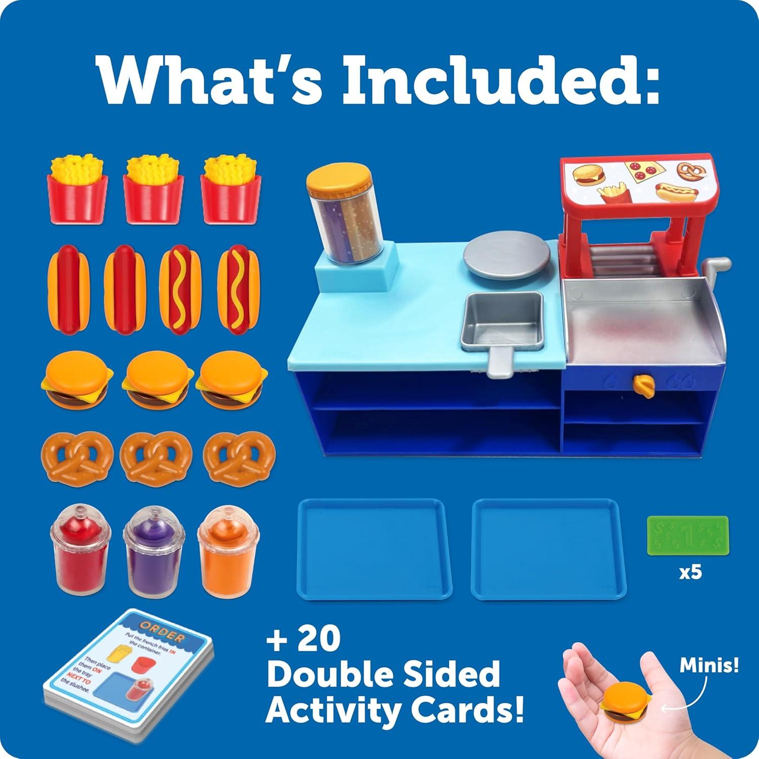 Juego de Clasificación Mini Snack Shop Learning Resources 64 Piezas