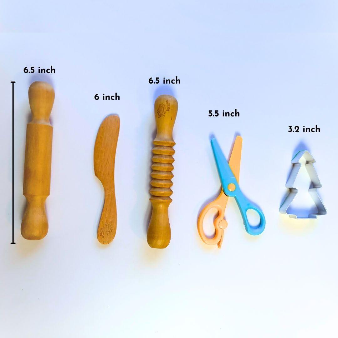 Juego de Herramientas para Masa Lattooland - 5 Piezas para Niños