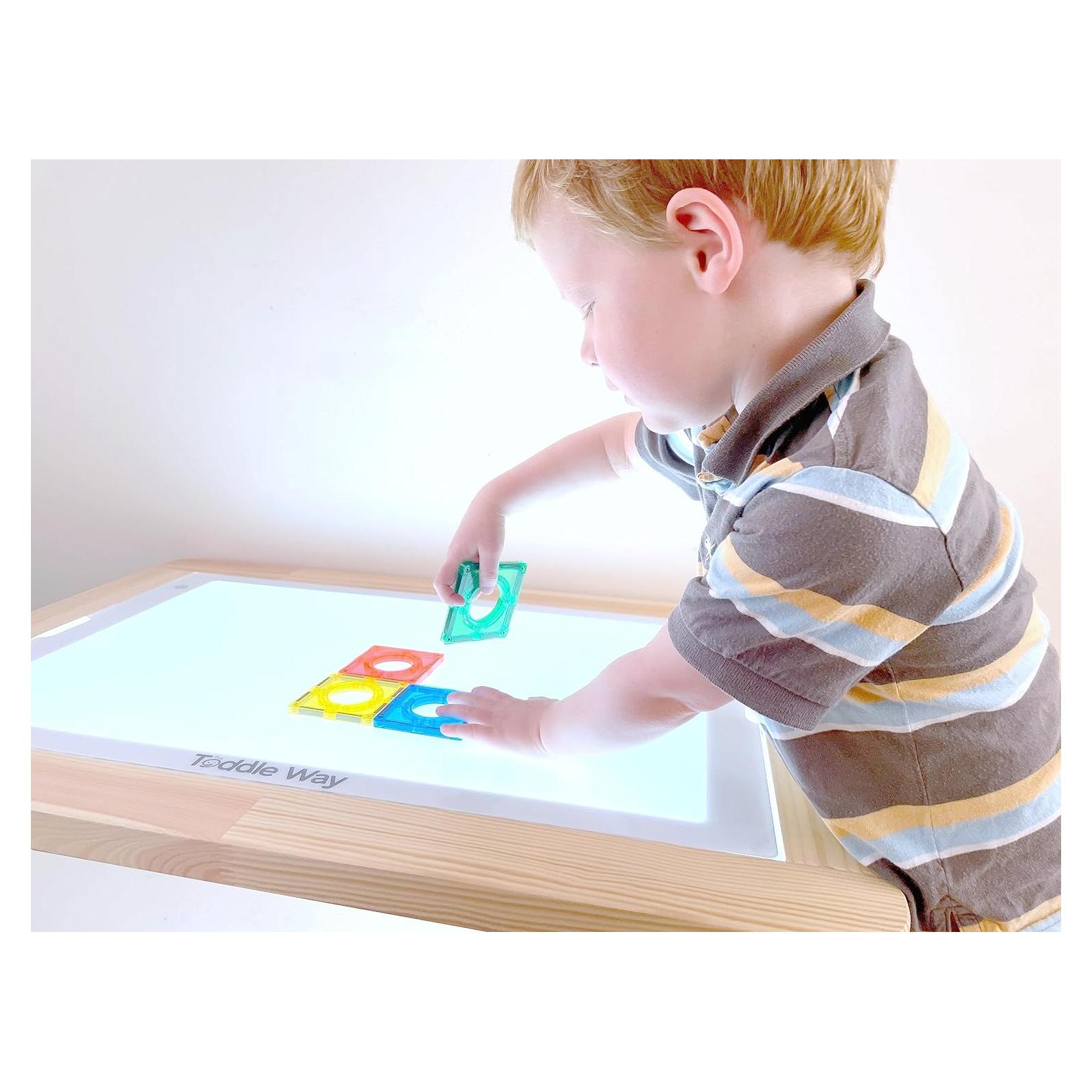 Panel de Luz LED Toddle Way A2 para Mesa Flisat de IKEA