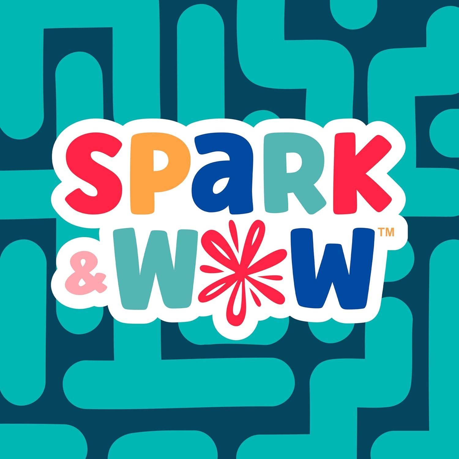 Bloques Sensoriales Spark & Wow - 24 Piezas, 12 Formas, 2 Colores