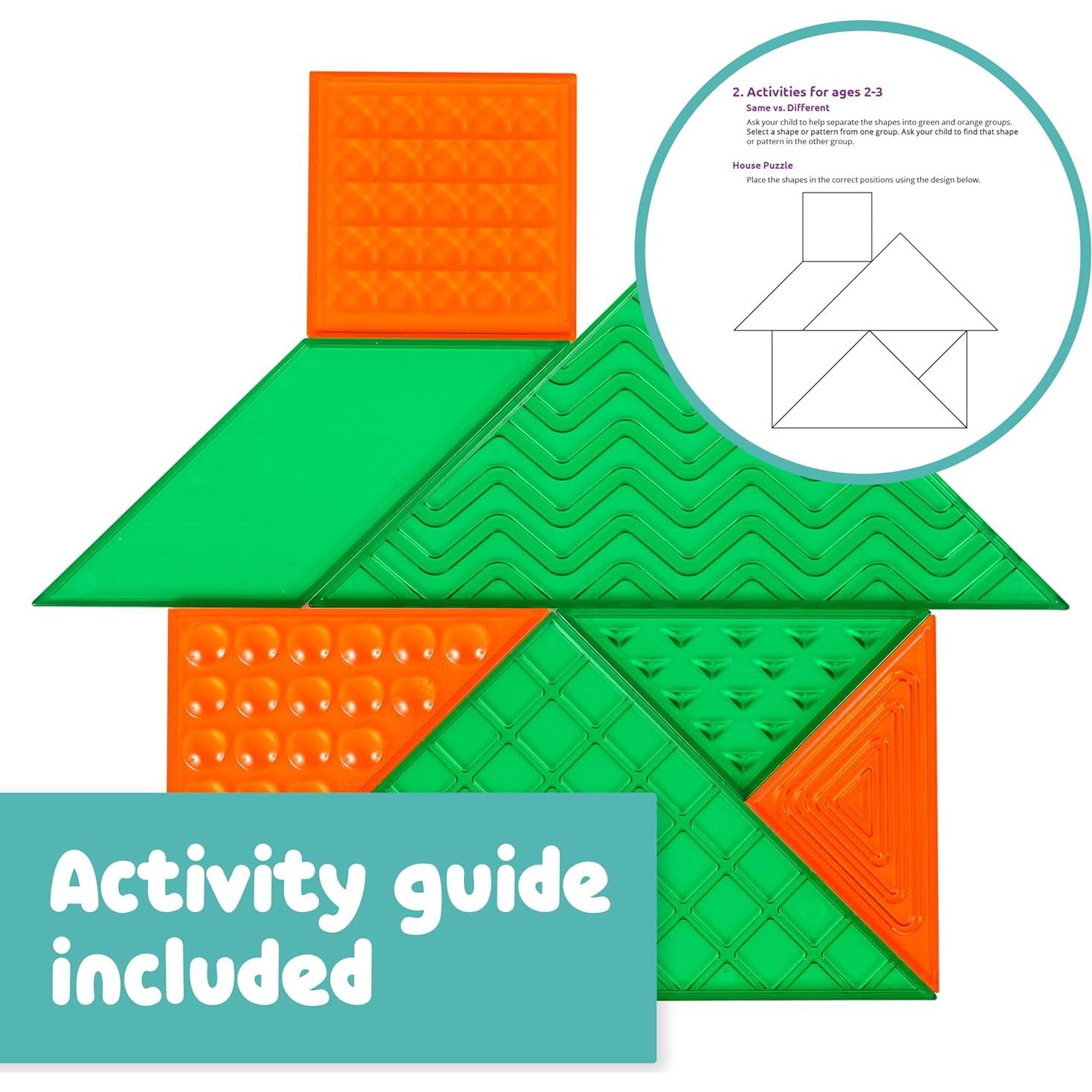 Conjunto de 14 Formas Sensoriales Spark & Wow - Juguetes Táctiles