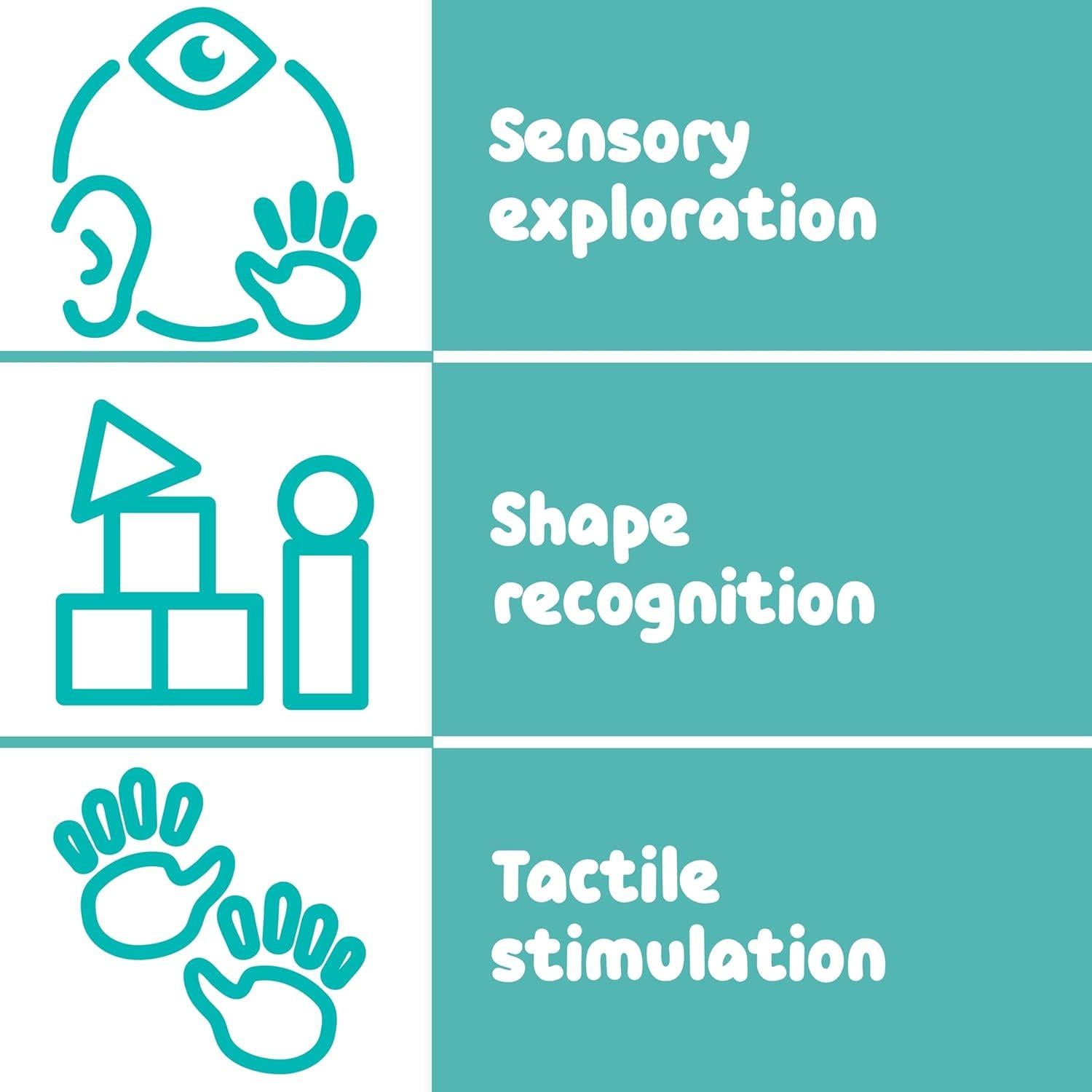 Conjunto de 14 Formas Sensoriales Spark & Wow - Juguetes Táctiles