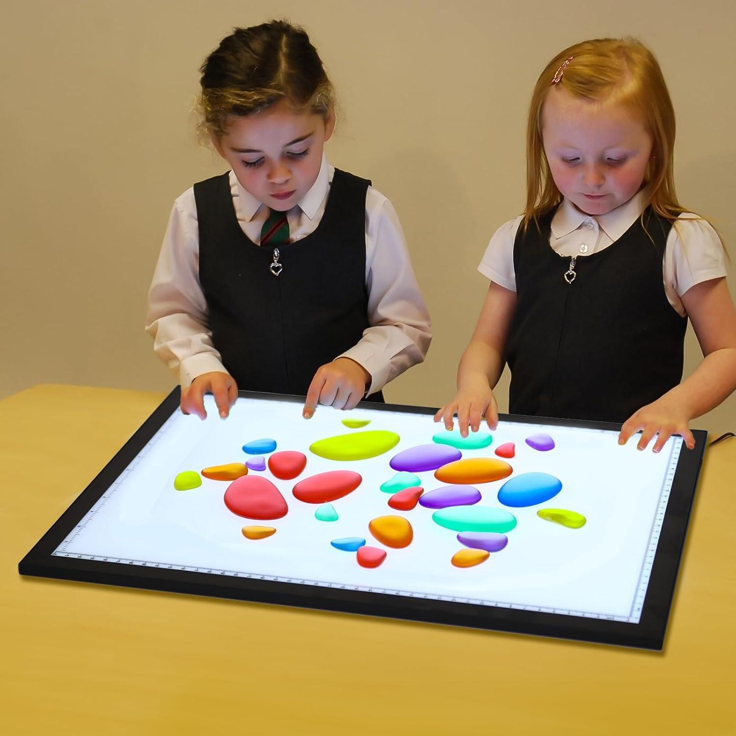 36 Piezas de Piedras Translúcidas Odoorgames para Mesa de Luz