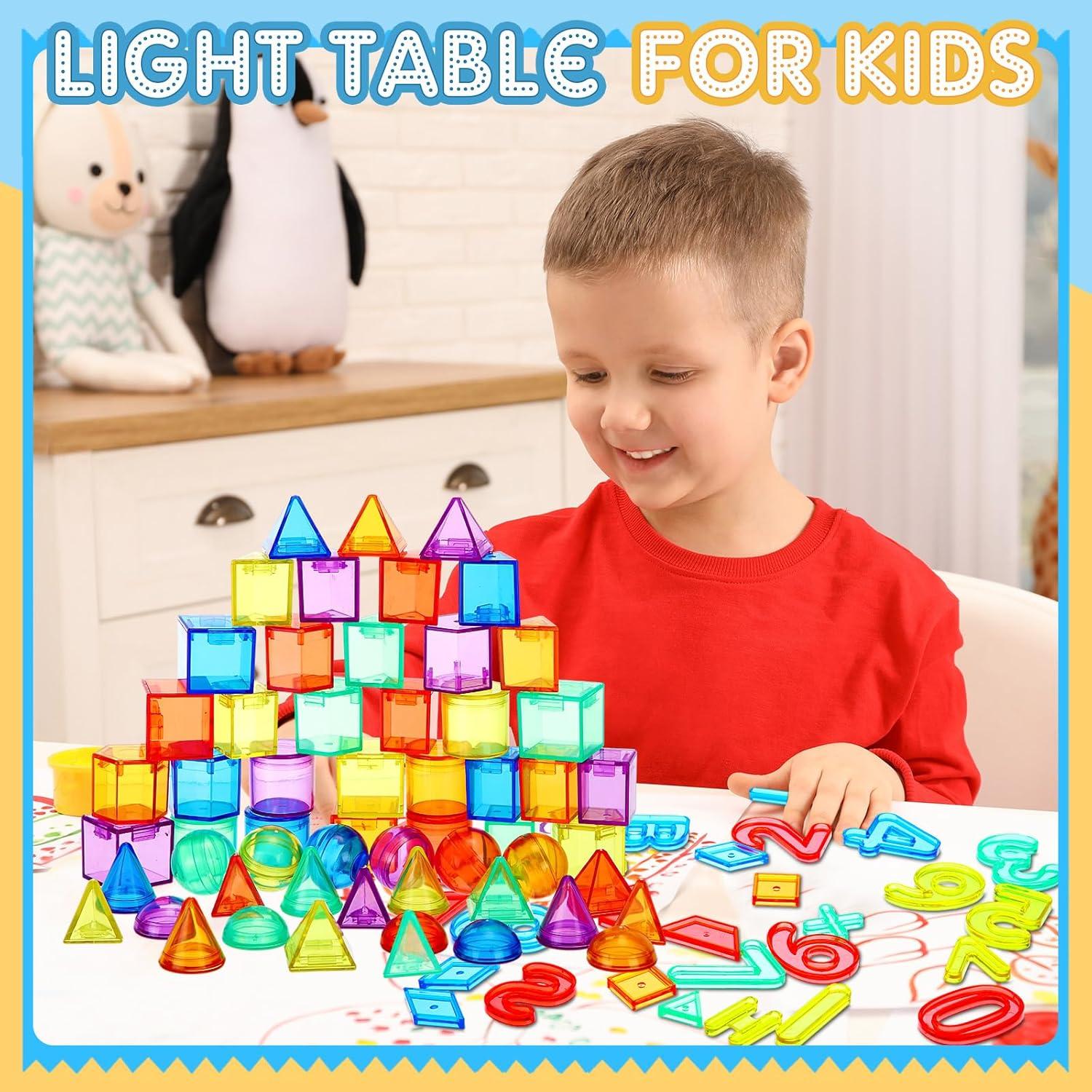 268 Piezas Letras y Números Transparentes Blueweenly