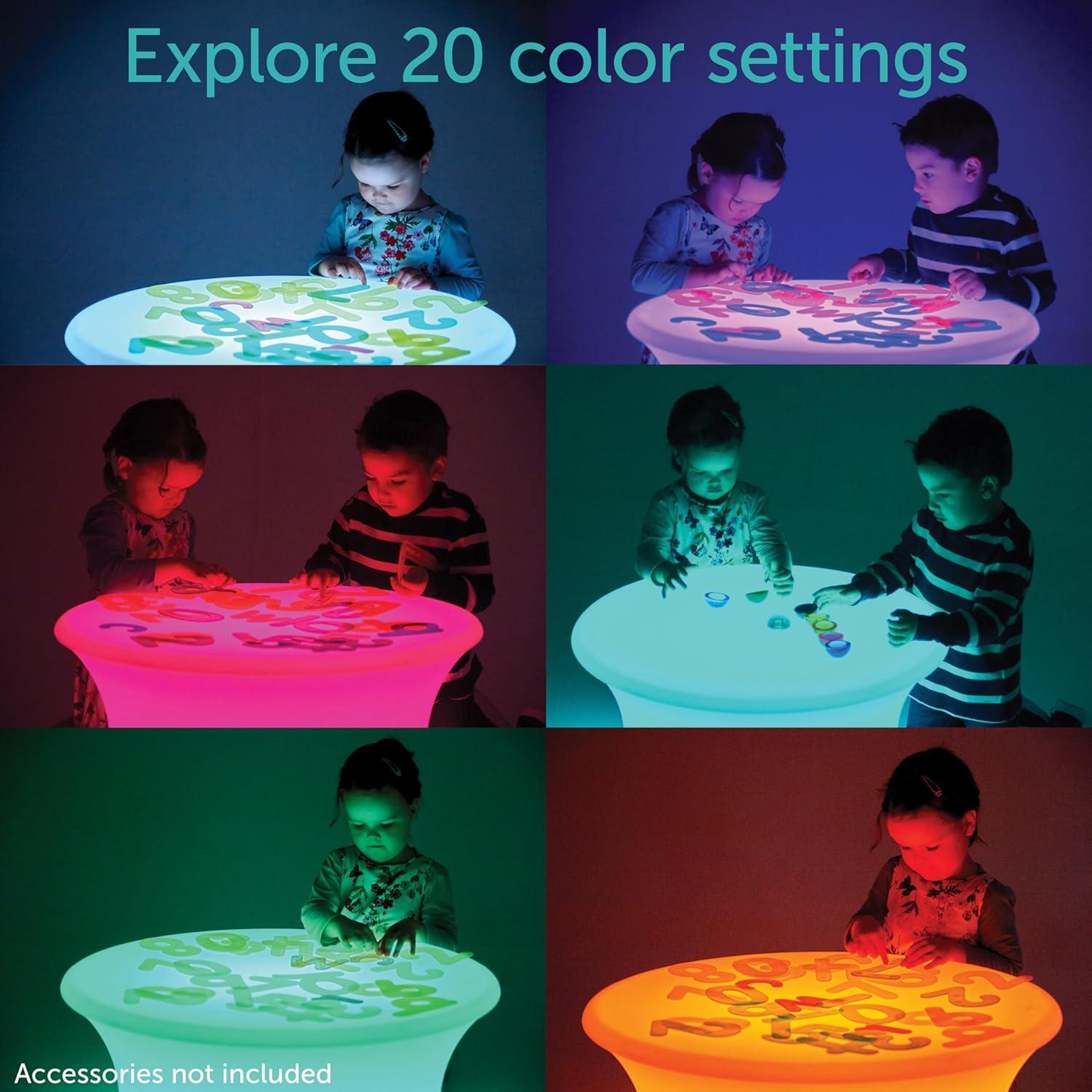 Mesa de Luz Sensorial TickiT 75557 - Multicolor 70cm