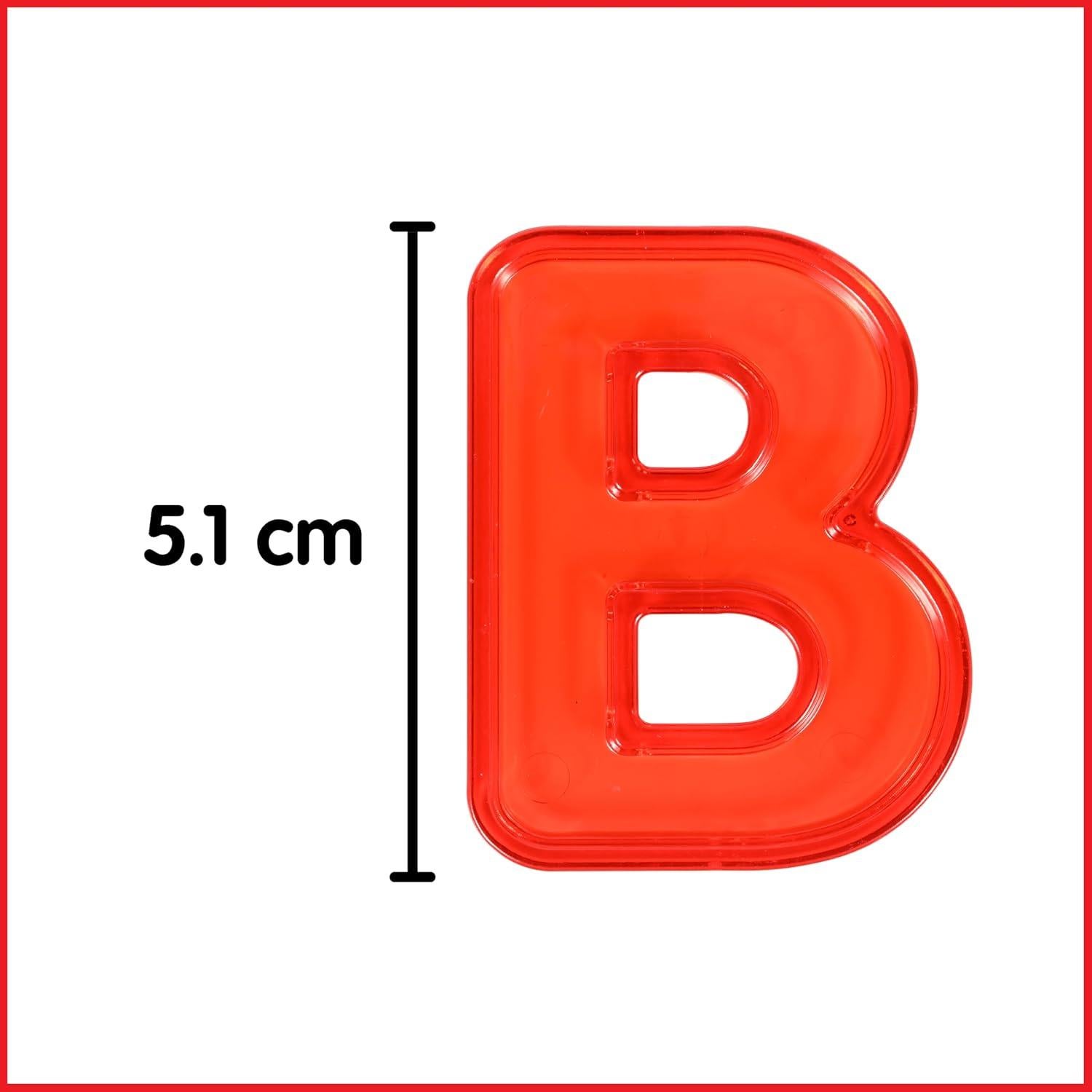 Letras y Números Transparentes Edx Education - 36 Piezas