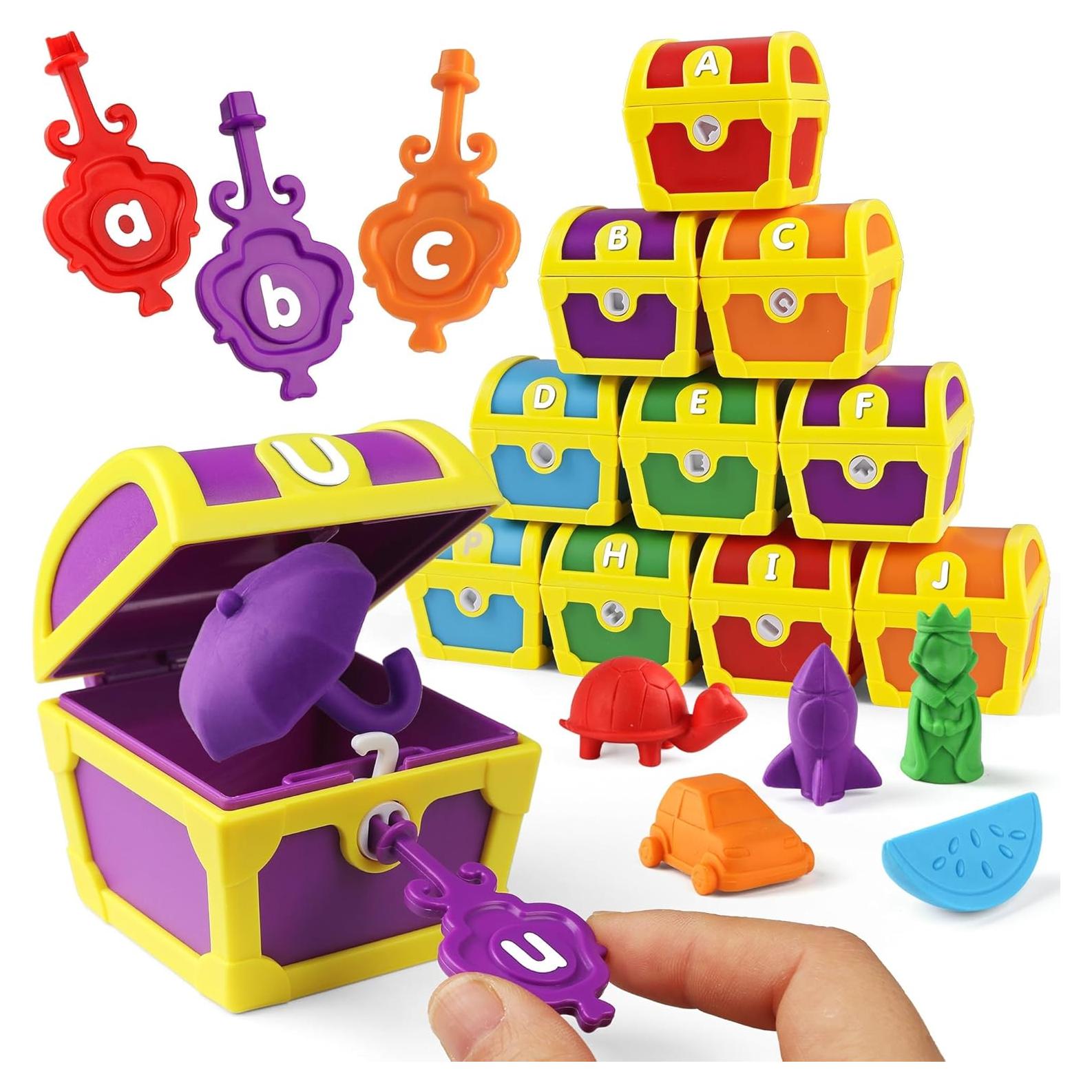 Juego de Aprendizaje del Alfabeto Coogam 26pcs para Niños