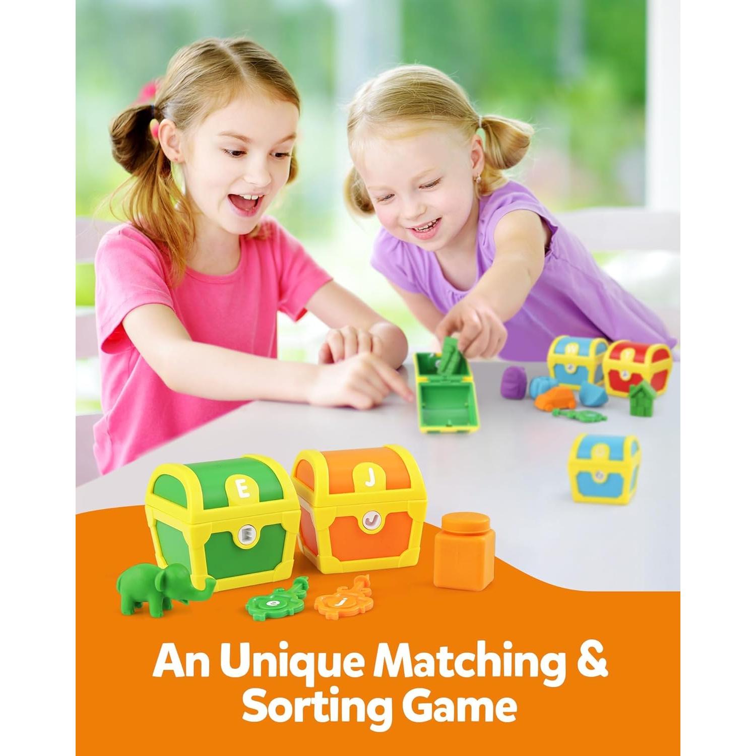 Juego de Aprendizaje del Alfabeto Coogam 26pcs para Niños