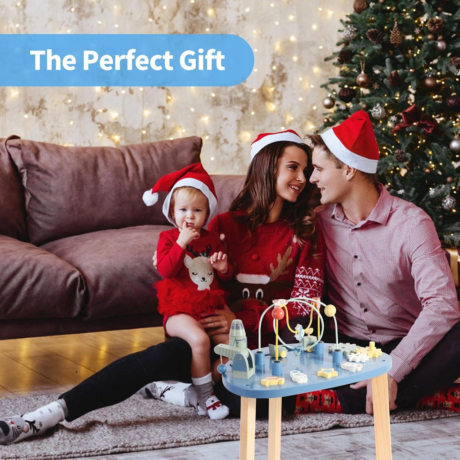 Mesa de Actividades de Madera Asweets 6 en 1 Tema Universo